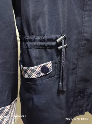 Gabardina señora AIERDA azul talla M