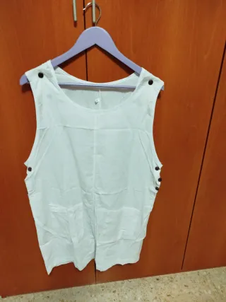 Peto mujer blanco talla única