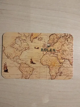 Calendario Card Rolex Vintage da Collezione