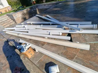 Canalones para recogida de agua