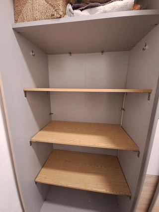 Armario grande madera y metal