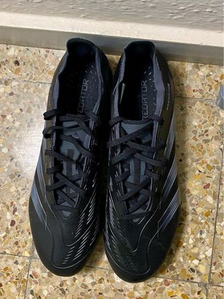 Adidas Predator League FG negro/plateado 46
