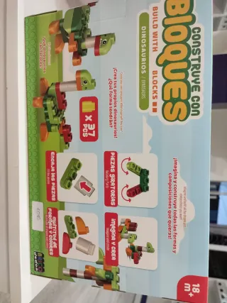 Bloques de Construcción Dinosaurios 37 Piezas