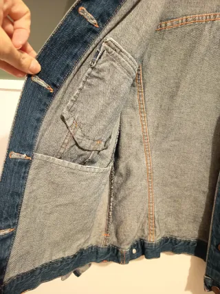 Cazadora vaquera MNG azul