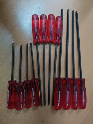 Lote 12 Destornilladores Bondhus Allen