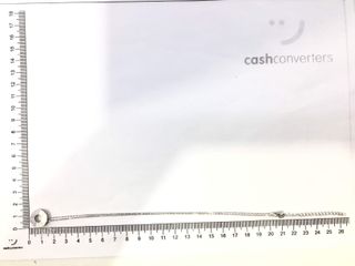 collar plata 925mm con piedra con circonita 19 5cm