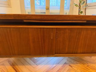 Escritorio Teca Midcentury Nórdico Madera Maciza