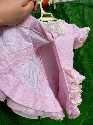 Traje de Flamenca de Niña 1-2 Años rosa bebe