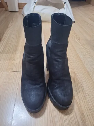 Botines negros Bershka talla 39