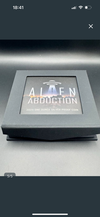 Onza de Plata Pura - Abducción Alienígena