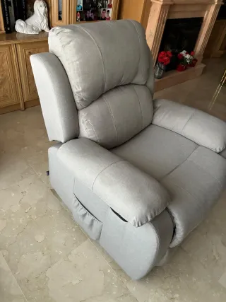 Poltrona Relax Massaggio Manuale Beige