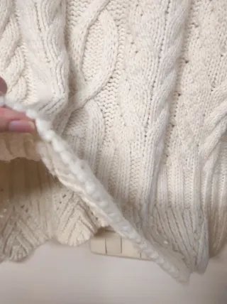 Jersey de punto con botones joya