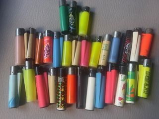 34 Encendedores Clippers Surtidos