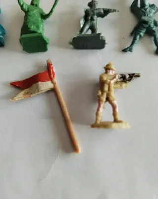 Lote Figuras Miniatura Soldados Guerreros 1/72