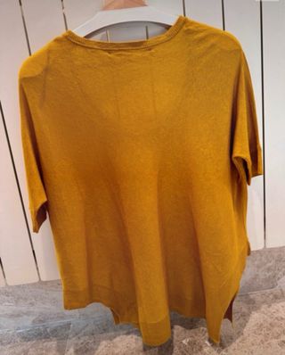 Jersey capa Rachel Roy amarillo talla S
