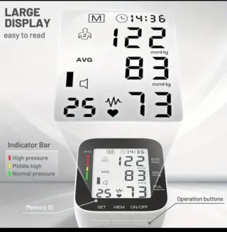 Misuratore Pressione Sanguigna da Polso