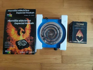 Hornillo Eléctrico Delta 1000W + Carbones