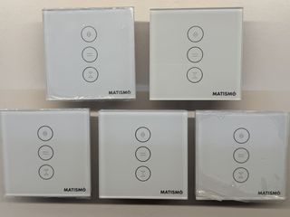 5 Interruptores de persianas MATISMO WIP100 Blanco