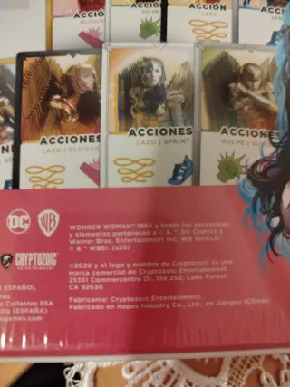 Wonder Woman WW84 Juego de Cartas DC