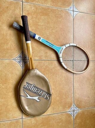 Raquetas de tenis Wilson y Slazenger