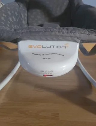 Hamaca Jané Evolution Star Gris T01 Bebé