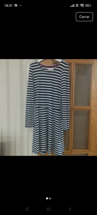 Vestido Tommy Hilfiger rayas