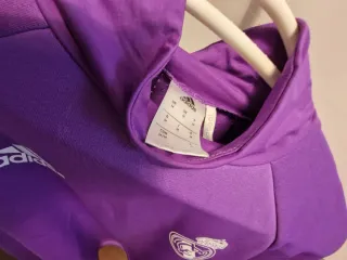 Camiseta Entrenamiento Real Madrid Adidas Morada