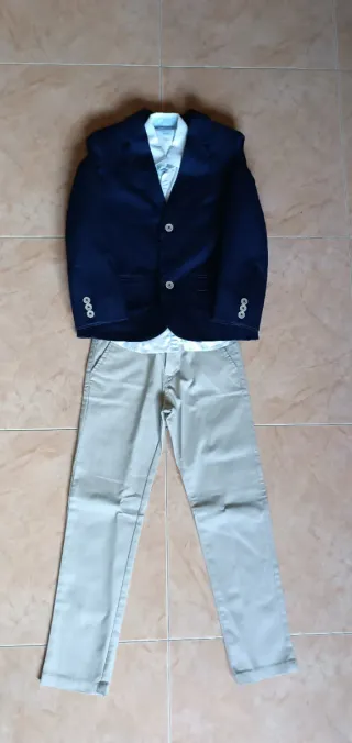 Traje de Comunión Azul Marino Mayoral Talla 8 Años