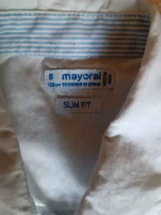 Traje de Comunión Azul Marino Mayoral Talla 8 Años