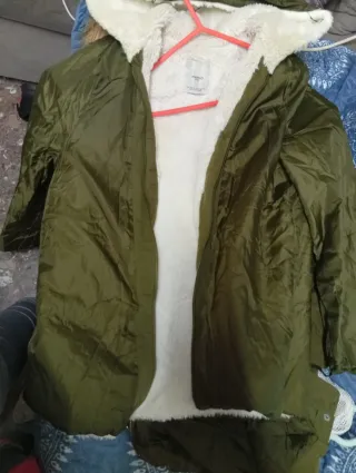 Anorak Mango forro polar extraíble.2x1