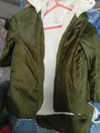 Anorak Mango forro polar extraíble.2x1