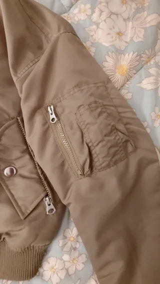 Chaqueta Bomber Verde Oliva