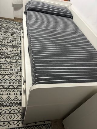 Cama nido 4 cajones + 2 colchones