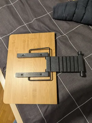 Atril para libros de bambú