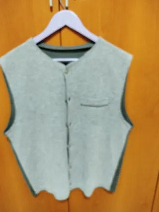Chaleco hombre verde