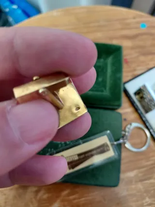 Lote Gemelos y Pisacorbatas Años 70