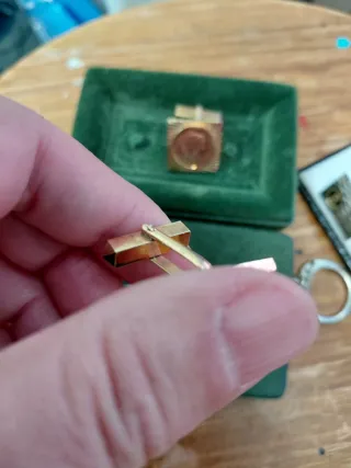 Lote Gemelos y Pisacorbatas Años 70