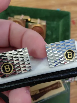 Lote Gemelos y Pisacorbatas Años 70