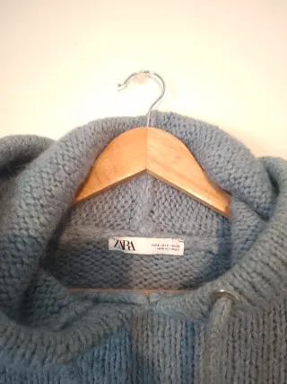 Jersey Zara Azul Talla Única