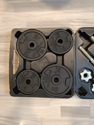 Estuche Pesas Decathlon 20Kg - Nuevo -Sin estrenar