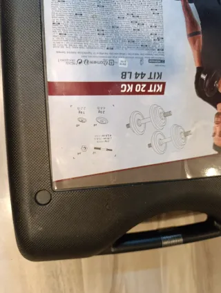 Estuche Pesas Decathlon 20Kg - Nuevo -Sin estrenar