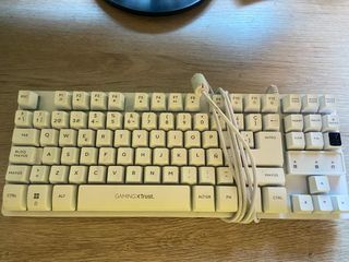 Teclado GamingXTrust Blanco