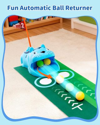 Set golf niños 18pzs con retorno automático