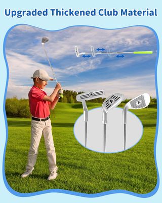 Set golf niños 18pzs con retorno automático