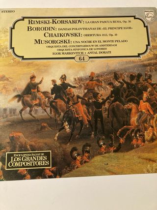 Vinilo Clásico: Rimski-Korsakov, Borodin, Tchaikov
