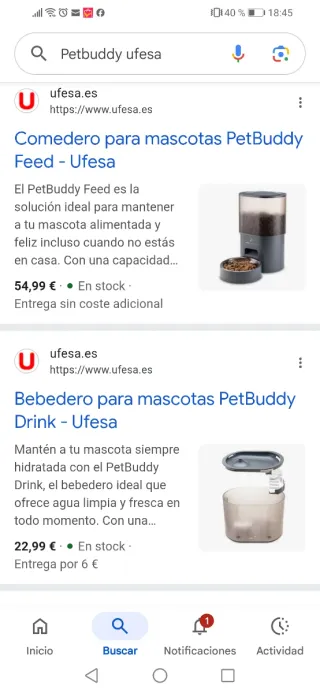 Comedero y Bebedero Automático Mascotas