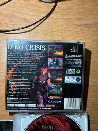 Dino Crisis PS1 PAL España