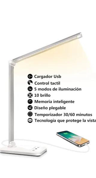 Lámpara Escritorio LED 33cm