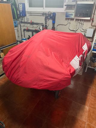 Tony Kart Motor Competición + Carro + accesorios.