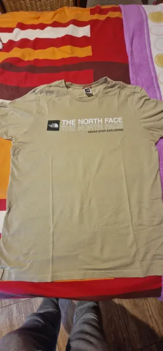 Camiseta The North Face Beige Manga Corta